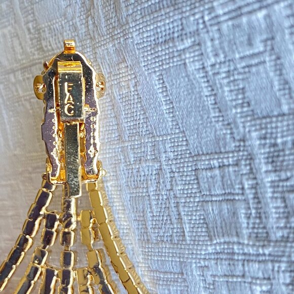 Fifth Avenue Matching Necklace & Clip On Earrings NIB - Picture 3 of 7